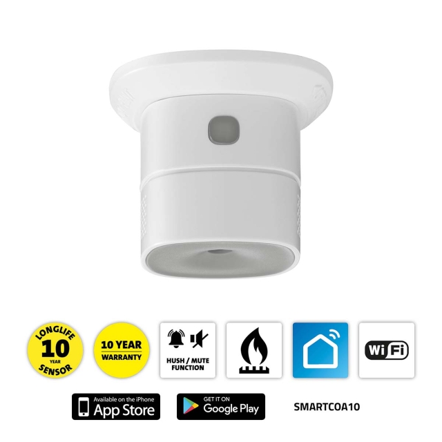 Alecto Smart kolmonoxiddetektor