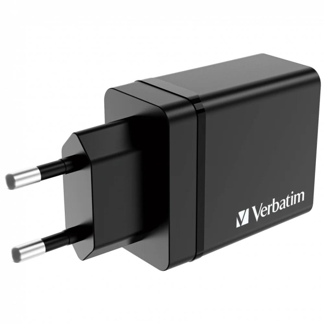 Verbatim CHR-30EU1 USB-laddare 30W med 1 x USB-C® PD 20W