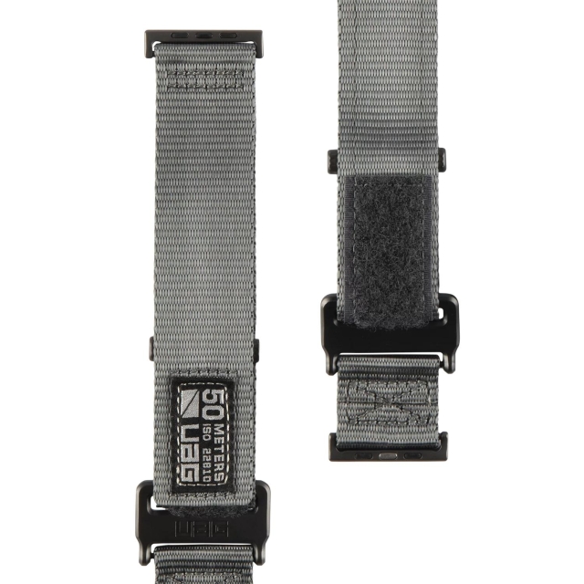 Urban Armor Gear Apple Watch 45/44/42mm Active Strap LE, mörkgrå