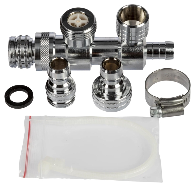 Nordic Quality Dubbel vattenkoppling 3/4"