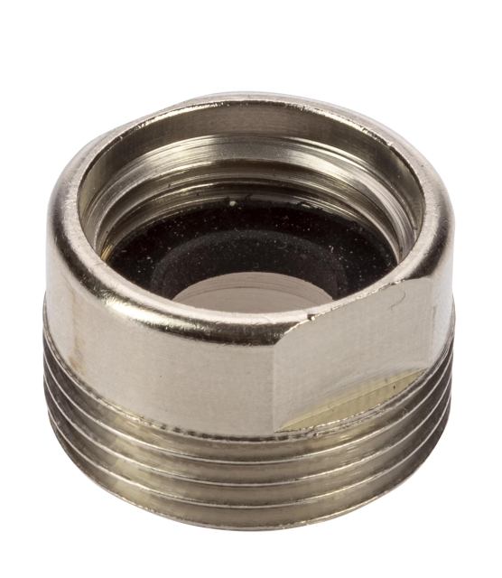 Nordic Quality Adapter, mässing 1/2"- 3/4"