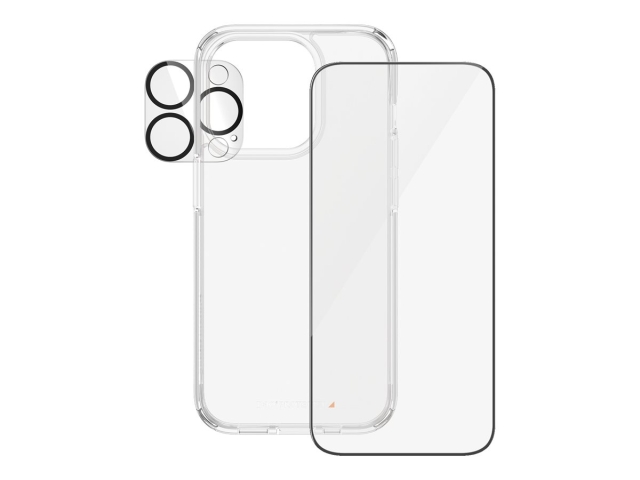 PanzerGlass skärm/linser/bakstycksskydd svart transparent Apple iPhone 15 Pro