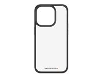 PanzerGlass ClearCase Skyddsfodral Svart Transparent Apple iPhone 15 Pro