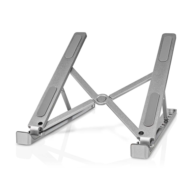 Nedis Notebook Stand | Antal vinklar: 6 | 17 " | Utan Belysning | Vikbar