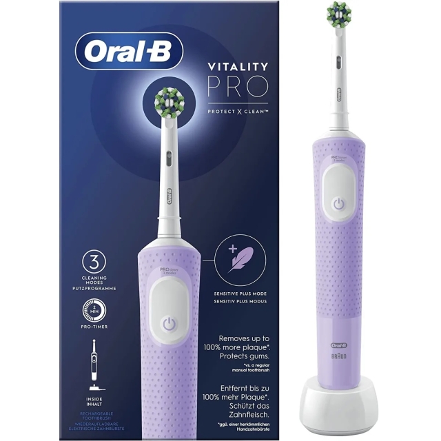 Oral B Vitality Pro Violet elektrisk tandborste