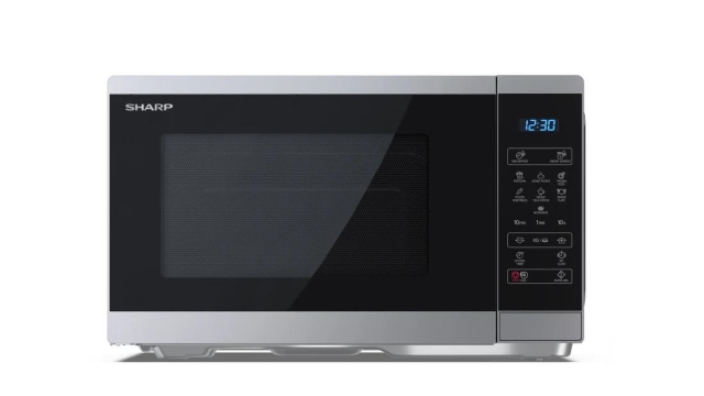 Sharp Mikrobangu krosnele Sharp Microwave Oven YC-MS252AE-S Free standing 25 L 900 W Sidabrinis