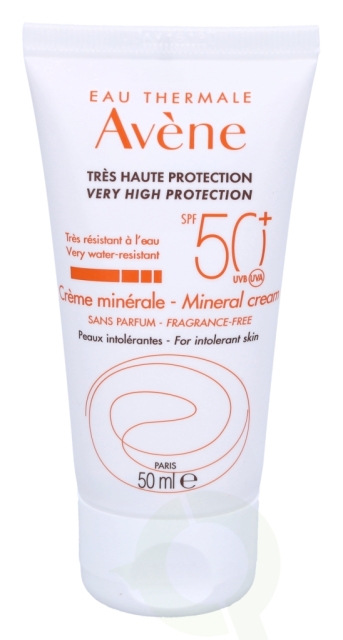 Avene Sun Care Mineral Cream SPF50+ 50 ml