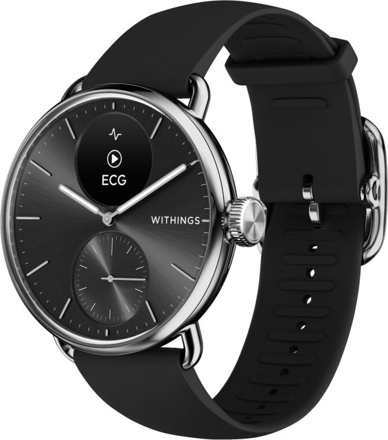 Withings Scanwatch 2 smartklocka, 38 mm, svart
