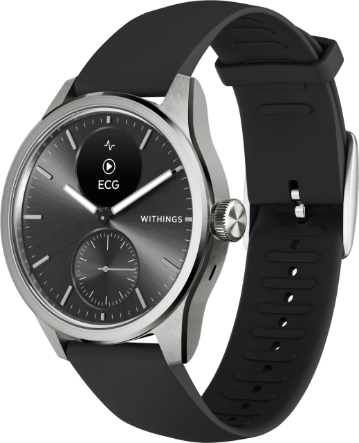 Withings Scanwatch 2 smartklocka, 42 mm, svart