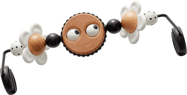 BabyBjörn Googly Eyes leksak för barnvakt, svart och vit