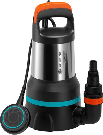 GARDENA 15000 Slangpump för klart och smutsigt vatten