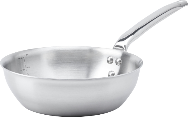 De Buyer Alchimy Stekpanna, 24 cm (2,5 l), rostfritt stål