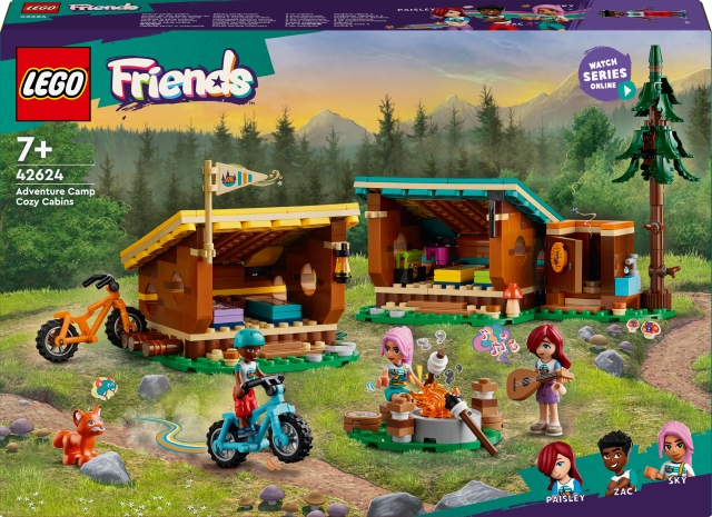 LEGO Friends 42624 - Äventyrsläger - bekväma lavor
