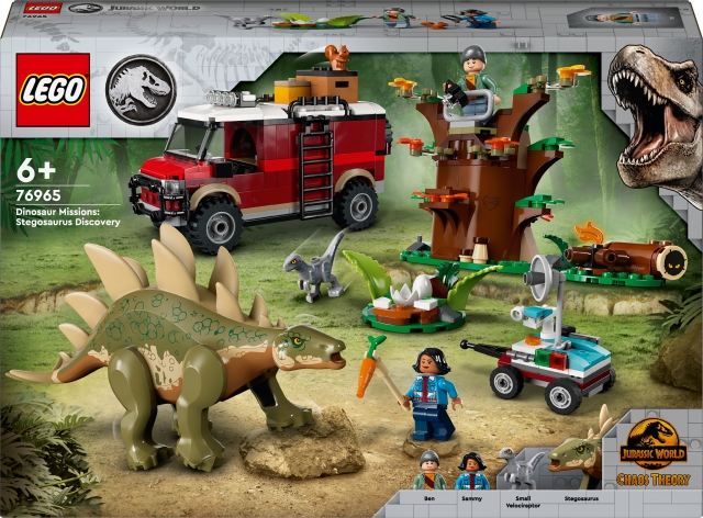LEGO Jurassic World 76965 - Dinosaurieverksamhet: Stegosaurus