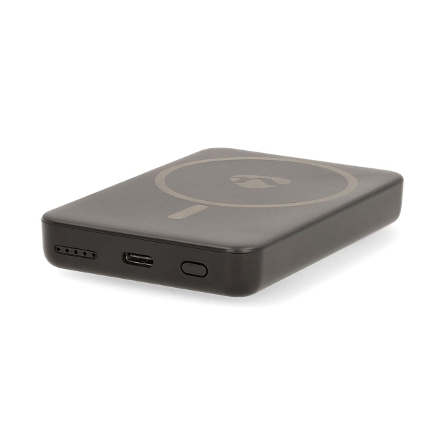 Nedis Powerbank | 5000 mAh | Trådlös laddning | 1.67 / 2.22 / 3.0 A | Antal utgångar: 1 | Utgångsanslutning: 1x USB-C™ | Ingångsanslutning: 1x USB-C™ | PD3.0 20W | Litium-polymer
