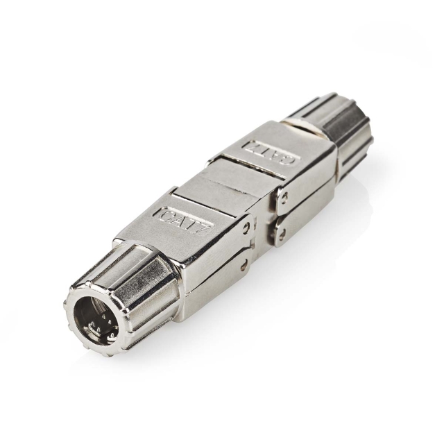 Nedis Nätverkskoppling | CAT7 | Skärmad | RJ45 Hona | RJ45 Hona | Rak | Metall | Låda