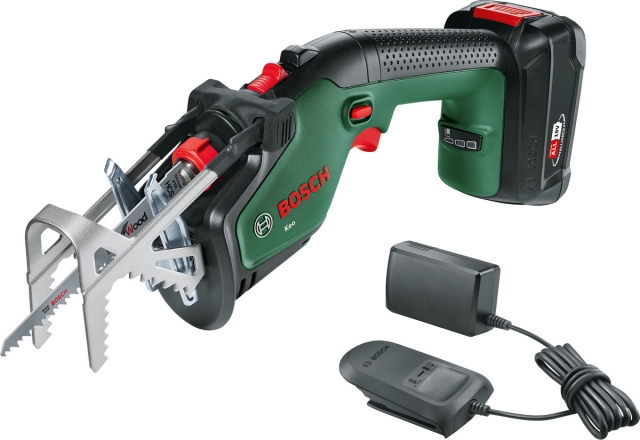 Bosch Keo 18 sladdlös motorsåg, med 2,0 Ah batteri