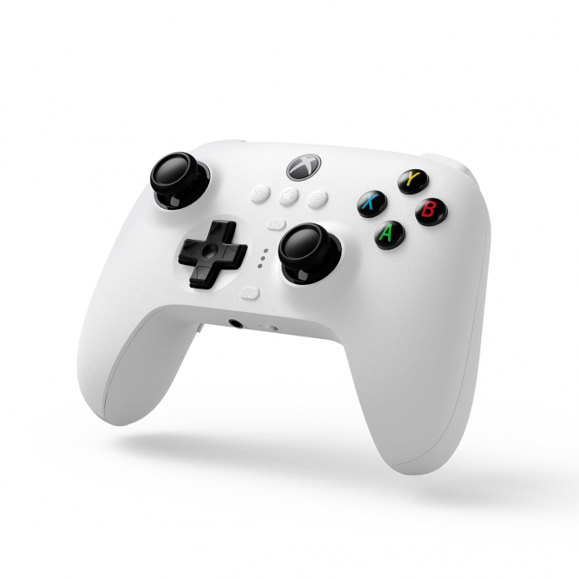 8Bitdo Ultimate 3-Mode kabelansluten spelkontroll, vit, Xbox / PC / Android