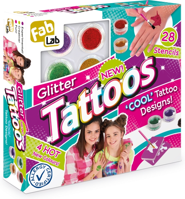 FabLab Glitter Tattoos tatueringsset