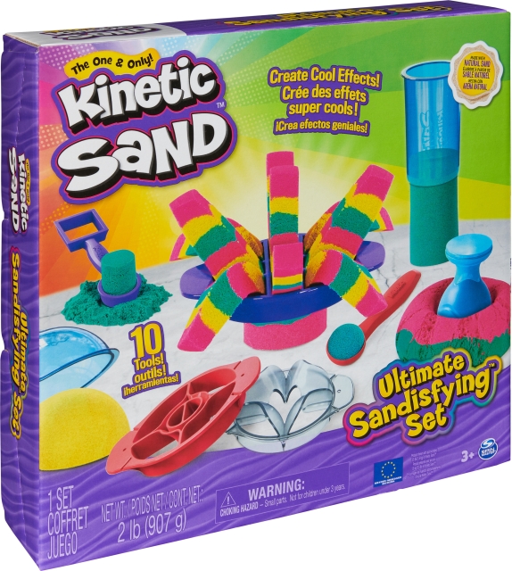 Kinetic Sand Ultimate Sandisfying - lekset