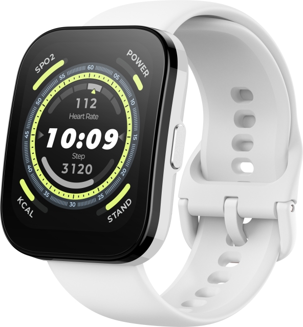 Amazfit Bip 5 smartklocka, 46 mm, gräddvit