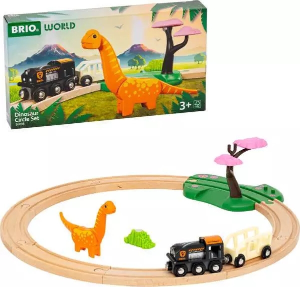 BRIO 36098 - Cirkelset med dinosaurie
