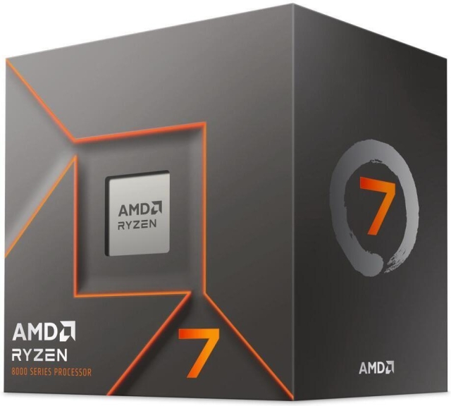 AMD Ryzen 7 8700F-processor för AM5-plattform