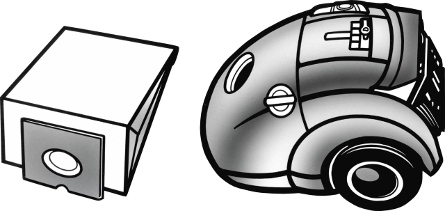 Nordic Quality MIL 2324 Dammsugarpåsar, 5 st
