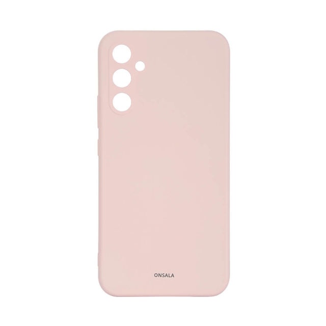 Onsala Mobilskal med Silikonkänsla Chalk Pink - Samsung A35 5G