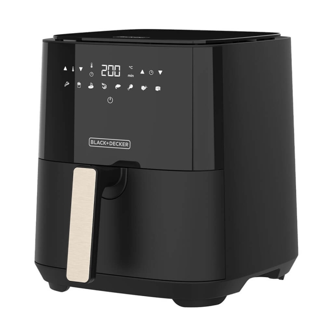 BLACK+DECKER Air Fryer Svart 5L 1450W