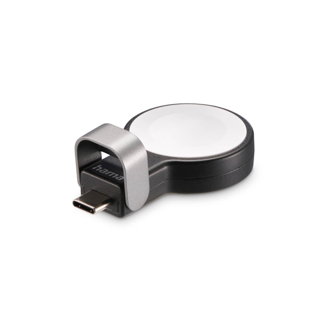 Hama Laddare Trådlös för Apple Watch USB-C Svart