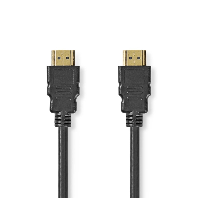 Nedis Ultra High Speed HDMI ™ kabel | HDMI™ Kontakt | HDMI™ Kontakt | 8K@60Hz | 48 Gbps | 1.00 m | Rund | 6.0 mm | Svart | Label