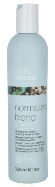 Milk_Shake Normalizing Blend Shampoo 300 ml For Normal Or Greasy Scalp And Hair/Paraben Free