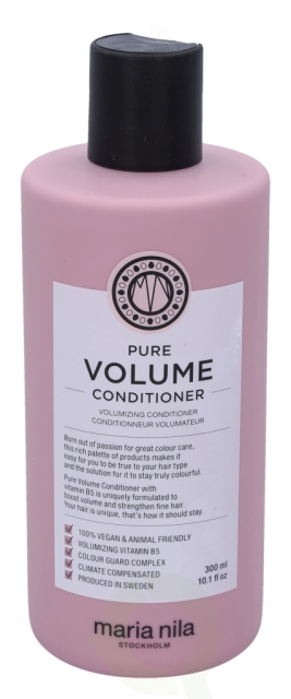 Maria Nila Pure Volume Conditioner 300 ml Sulphate & Paraben Free