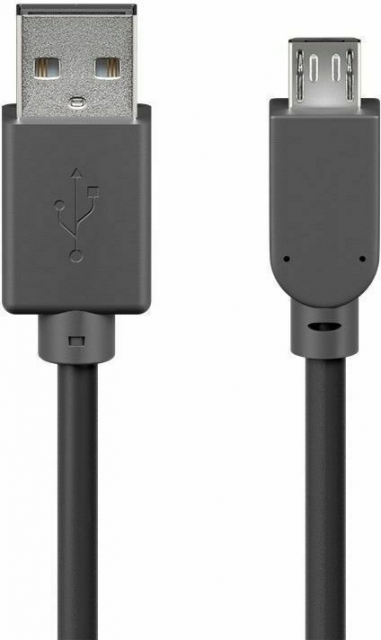 Goobay USB-A till Micro-B-kabel, 0,3 m
