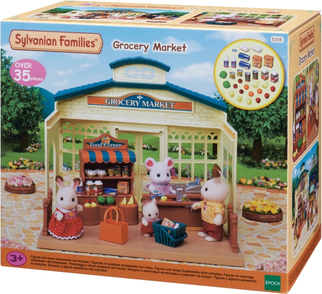 Sylvanian Families Stormarknad i byn