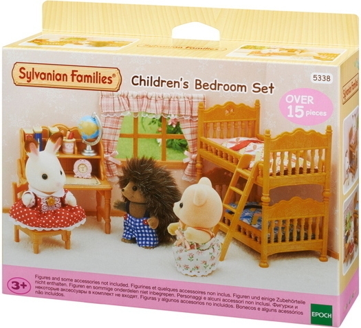 Sylvanian Families Barnrum på bondgård med våningssäng