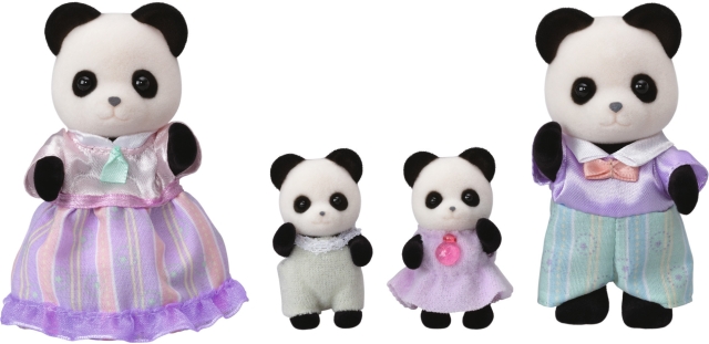 Sylvanian Families Familjen Panda