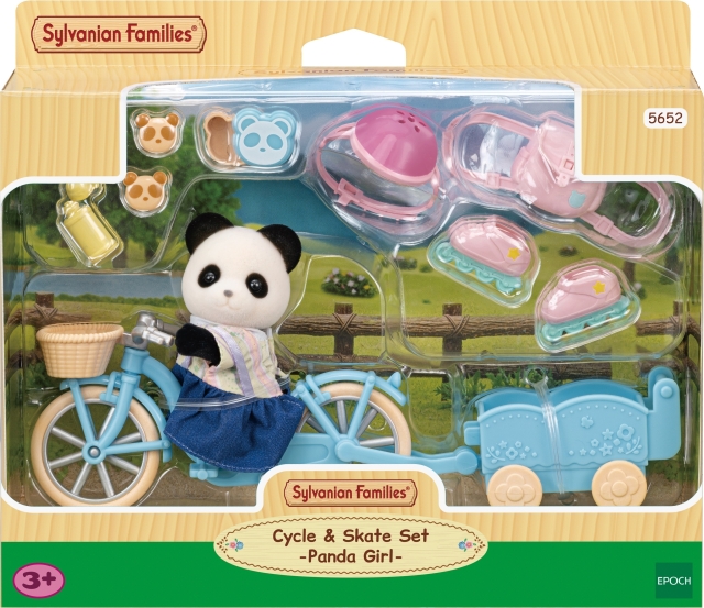 Sylvanian Families Lekset med cykel och skridskor