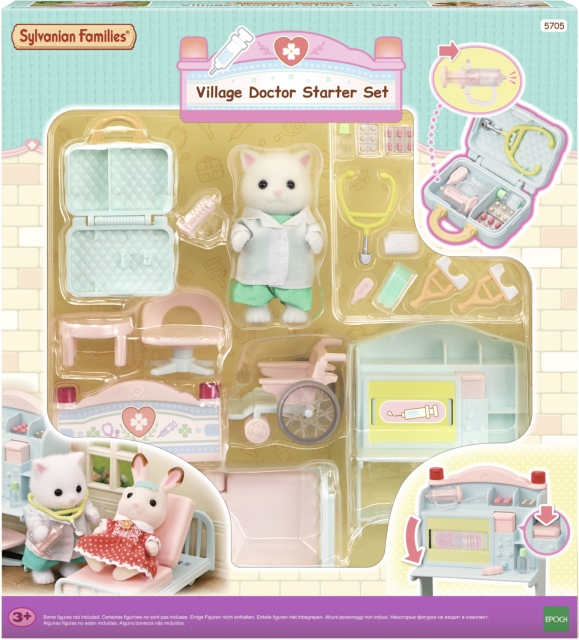 Sylvanian Families Läkarkit för nybörjarhus