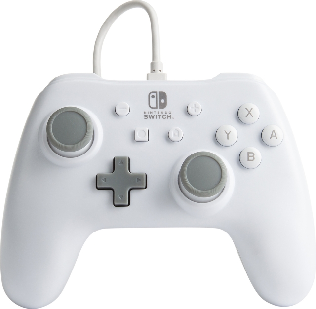 PowerA Trådbunden handkontroll, vit, Switch