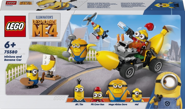 LEGO Minions 75580 - Minioner och bananbil
