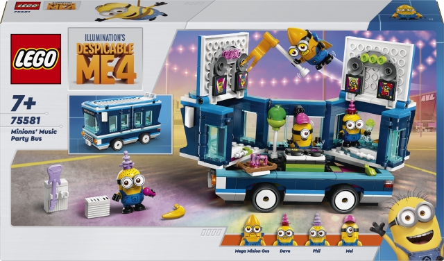 LEGO Minions 75581 - Kätyrias buss på musikfestivalen