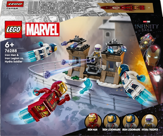 LEGO Super Heroes Marvel 76288 - Iron Man och Iron Legion vs