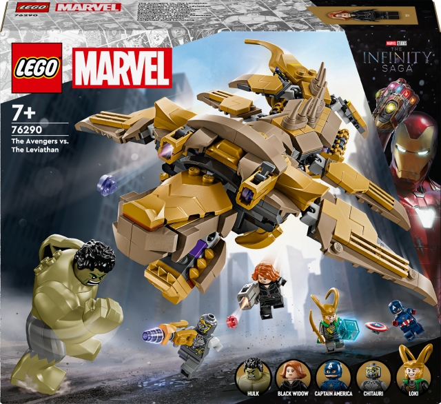 LEGO Superhjältar Marvel 76290 - Avengers vs. Leviathan