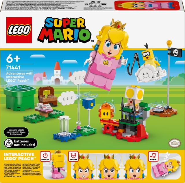 LEGO LEGOSuper Mario 71441 - Äventyr med den interaktiva karaktären ® Peach™
