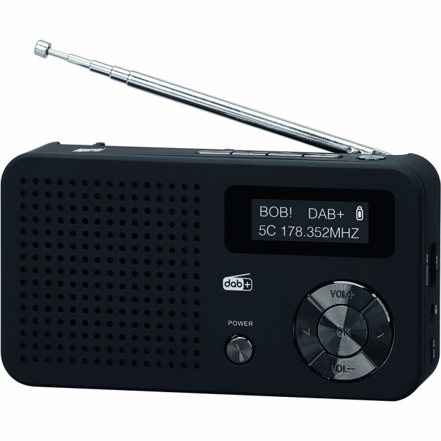 imperial DABMAN 13 Bärbar DAB+ / FM-radio Svart