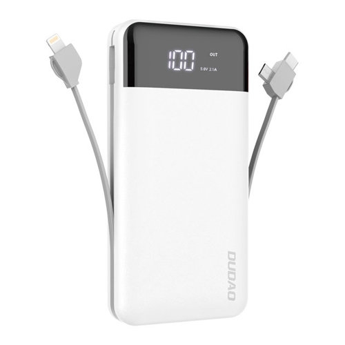 Dudao K1Pro powerbank 20000mAh 15Watt 4xcables vit