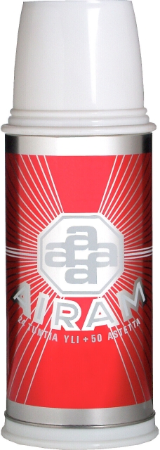 Airam termosflaska 1 liter, röd