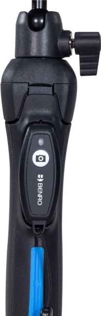 Benro BK15 selfiepinne och ministativ, svart-blå